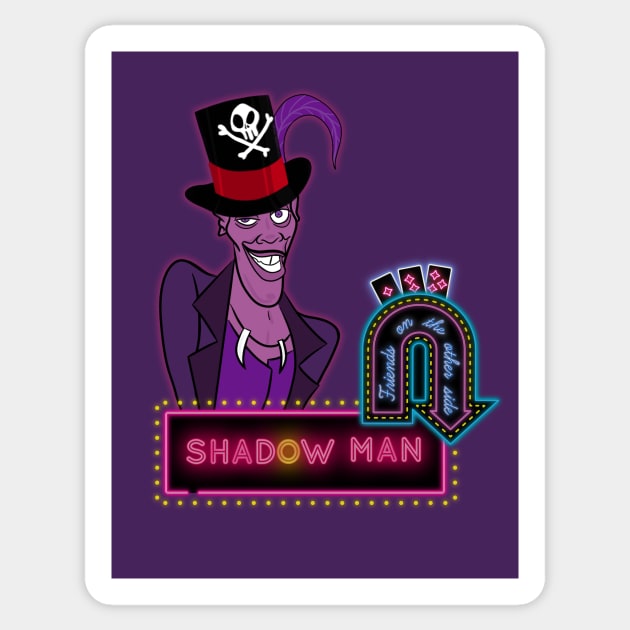 Shadow Man Sticker by Paper Loves Ink